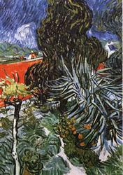 Vincent Van Gogh Dr.Gachet's Garden at Auvers-sur-Oise France oil painting art